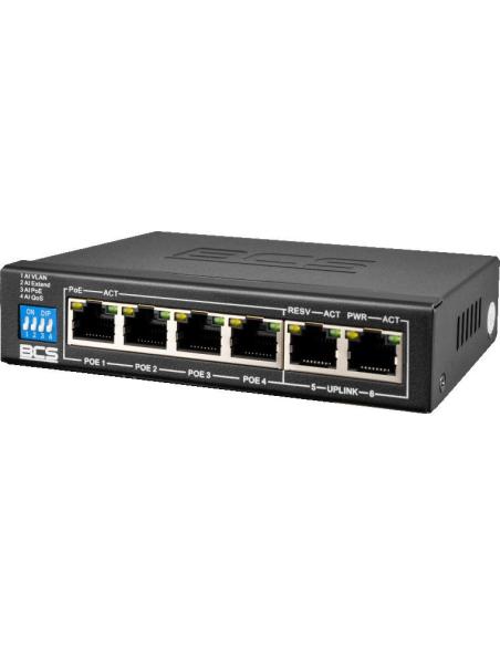 Switch PoE BCS BASIC BCS-B-SP04G02G