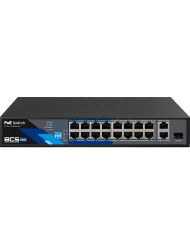 Switch PoE BCS BASIC BCS-B-SP1602G-1SFP