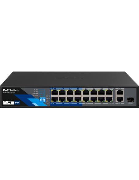 Switch PoE BCS BASIC BCS-B-SP1602G-1SFP