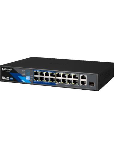 Switch PoE BCS BASIC BCS-B-SP1602G-1SFP