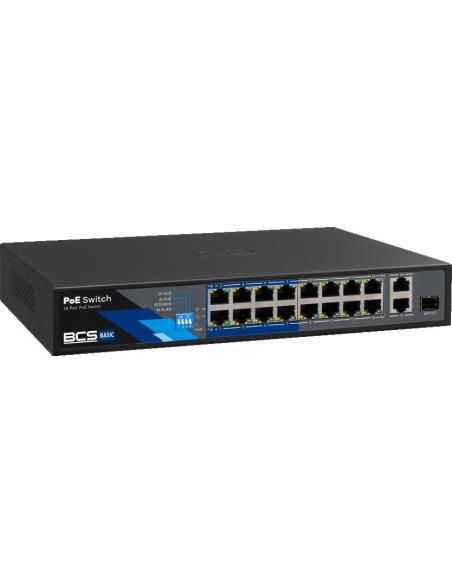 Switch PoE BCS BASIC BCS-B-SP1602G-1SFP