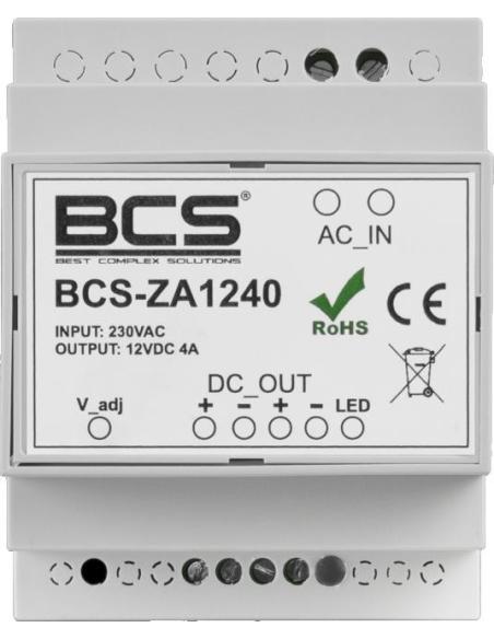 Zasilacz impulsowy BCS POWER BCS-ZA1240