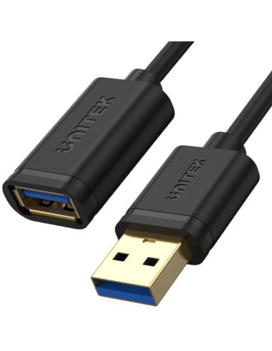 Unitek Y-C456GBK przewód przedłużacz USB 3.0 AM-AF 0,5M