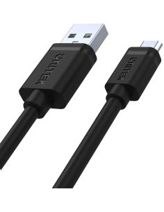 Kabel USB Unitek Y-C454GBK Mobile USB-microUSB 2.0 0,5m 2