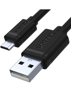 Unitek Y-C451GBK Mobile przewód microUSB-USB 2.0 1M 2