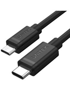 Unitek Y-C473BK przewód USB Typ-C do microUSB 1M