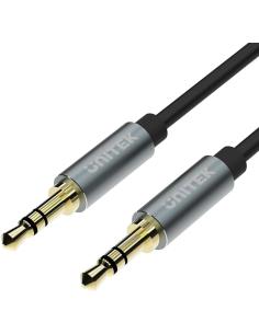 Unitek Y-C922ABK przewód miniJack 3.5mm -miniJack TWIST 1,5m