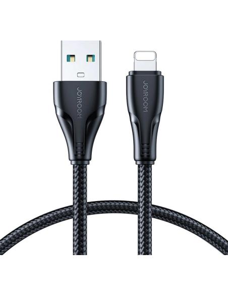 Kabel USB-A / Lightning Joyroom S-UL012A11 120cm 2.4A w oplocie czarny