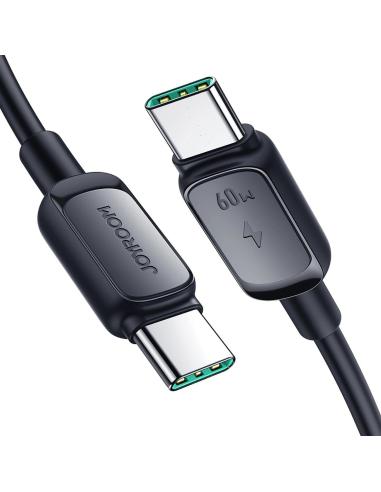 Kabel USB-C / USB-C Joyroom Fast Charging S-CC100A141B 120cm 60W 5A czarny