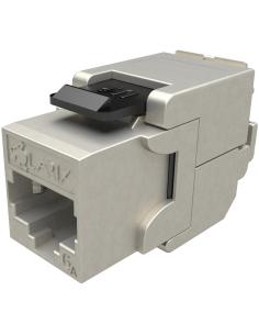 Moduł Keystone samozaciskowy Solarix Cat.6A STP RJ45 SXKJ-10G-STP-BK-SA
