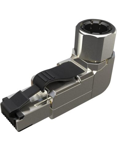 WTYK MODULARNY KONEKTOR PRZEMYSŁOWY SAMOZACISKOWY SOLARIX RJ45 CAT.6A STP 8P8C 1szt