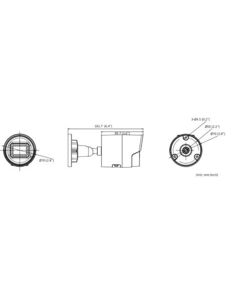 KAMERA IP HIKVISION DS-2CD2043G2-LI2U(2.8mm)(BLACK)