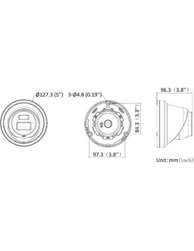 KAMERA IP HIKVISION DS-2CD2343G2-LI2U(2.8mm)(BLACK)