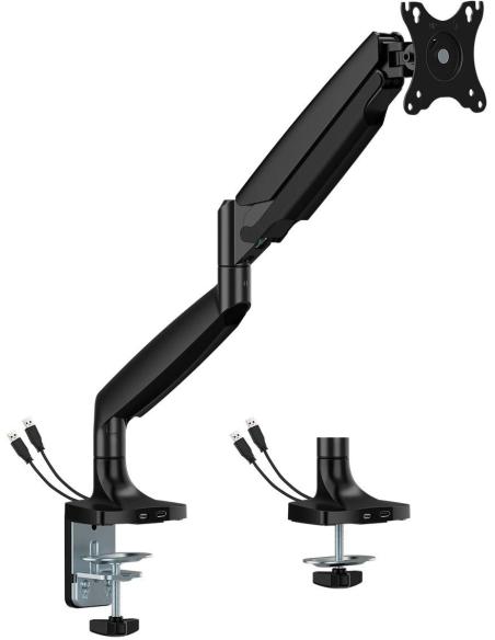 Uchwyt do monitora 17”-45” Spacetronik SPA-S110B USB