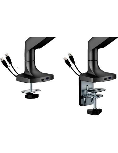 Uchwyt do monitora 17”-45” Spacetronik SPA-S110B USB