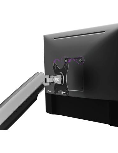 Uchwyt do monitora 17”-45” Spacetronik SPA-S110B USB