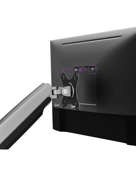 Uchwyt do monitora 17”-45” Spacetronik SPA-S110B USB