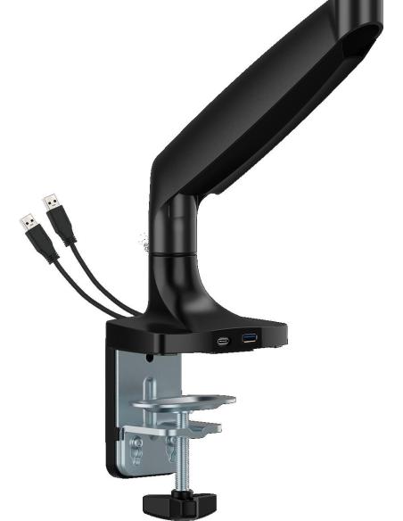 Uchwyt do monitora 17”-45” Spacetronik SPA-S110B USB