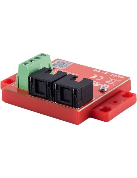 Adapter PoE PASSIVE 1 kanałowy 10/100/1000Mbps ATTE AEPI-1-50
