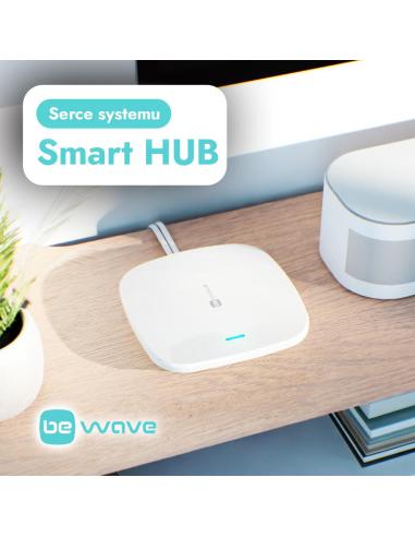 SATEL BE WAVE KONTROLER SYSTEMU Z MODUŁEM GSM SMART HUB PLUS