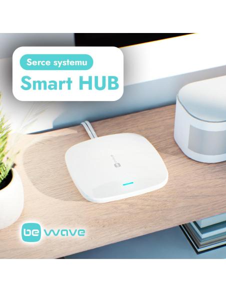 SATEL BE WAVE KONTROLER SYSTEMU Z MODUŁEM GSM SMART HUB PLUS