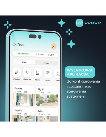 SATEL BE WAVE KONTROLER SYSTEMU Z MODUŁEM GSM SMART HUB PLUS