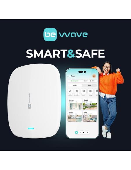 SATEL BE WAVE KONTROLER SYSTEMU Z MODUŁEM GSM SMART HUB PLUS