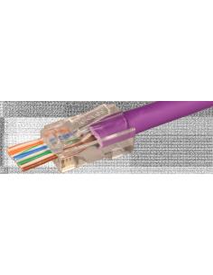 Złącze RJ45 męskie pass through UTP Kat 6 ref. 209906 2