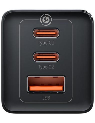 Ładowarka sieciowa Baseus GaN 5 Pro CCGP120201 65W USB-A 2x USB-C PD 3.0 QC 4.0