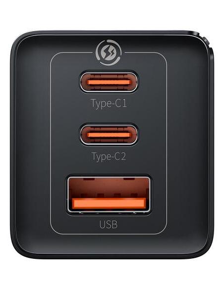 Ładowarka sieciowa Baseus GaN 5 Pro CCGP120201 65W USB-A 2x USB-C PD 3.0 QC 4.0