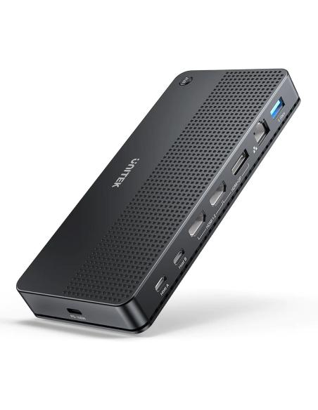 Unitek Przełącznik KVM 2 komputery 2 monitory 4K D1103A01