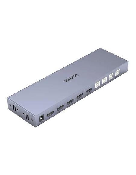 Unitek V306A Przełącznik KVM 4K HDMI 2.0 4-in 1-out +USB