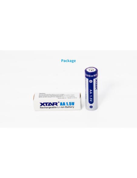 Akumulatorki R06 / AA 1,5V Xtar 2000mAh (box 4 szt.) z zabezpieczeniem