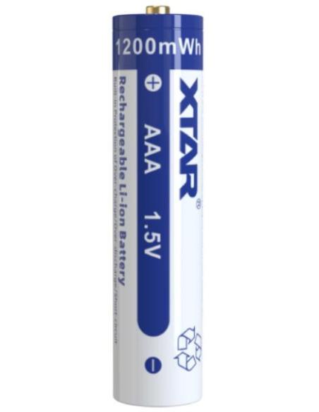 Akumulatorki R03 / AAA 1,5V Xtar 750mAh (box 4 szt.) z zabezpieczeniem