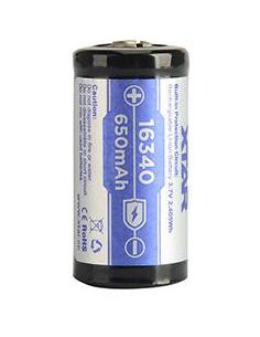 Akumulatorek 16340 / R-CR123 3,7V Xtar 650mAh (1 szt.) z zabezpieczeniem 2