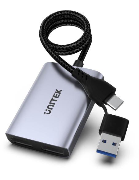 Unitek V1427A01 Adapter USB/C/A na 2x HDMI MST FullHD