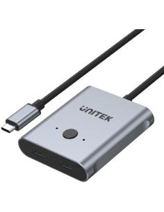 D1078A Unitek Dwukierunkowy przełącznik USB-C 4K