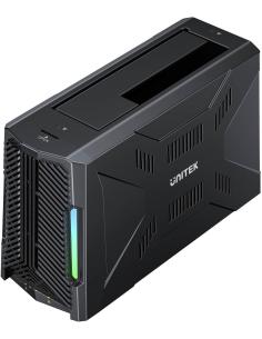 Unitek Stacja dokująca, 1x dysk M.2 NVMe, 1x dysk SATA, USB-C 10 Gbps S1234B01-EU