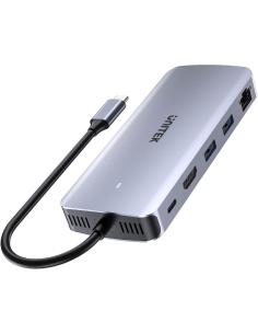 Unitek D1120A01 Aktywny Hub USB-C 10 Gbps, Obudowa na dysk M.2, HDMI