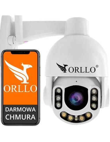 Kamera Zewnętrzna Obrotowa GSM na Kartę SIM Orllo Z7 PRO + Panel fotowoltaiczny SM6030 Pro
