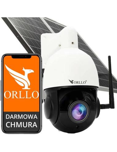 Kamera IP ORLLO Z10 WiFi POE z panelem fotowoltaicznym SM6030 PRO