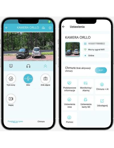 Kamera IP ORLLO Z10 WiFi POE z panelem fotowoltaicznym SM6030 PRO