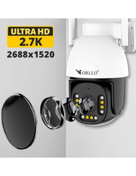 Kamera IP Orllo Z9 ULTRA z panelem solarnym SM6030 PRO