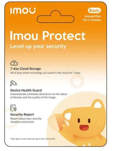 Kamera IP Imou bullet 3 5MP z chmurą Imou Protect