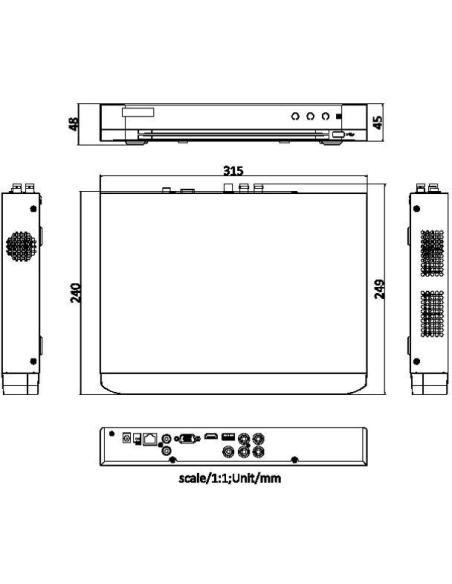 REJESTRATOR 5W1 HIKVISION iDS-7204HQHI-M1/XT(STD)/4A+4/1ALM