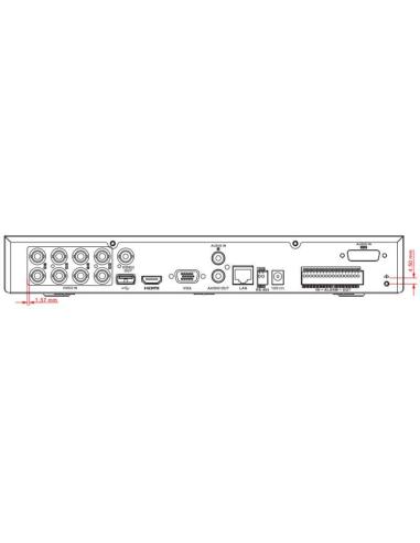 REJESTRATOR 5W1 HIKVISION iDS-7208HQHI-M1/XT(STD)/4A+8/4ALM