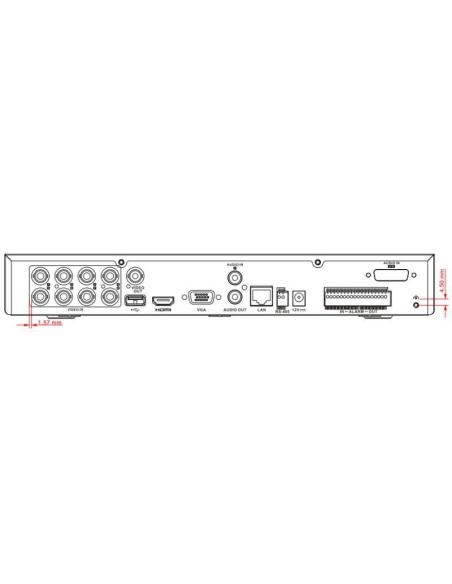 REJESTRATOR 5W1 HIKVISION iDS-7208HQHI-M1/XT(STD)/4A+8/4ALM