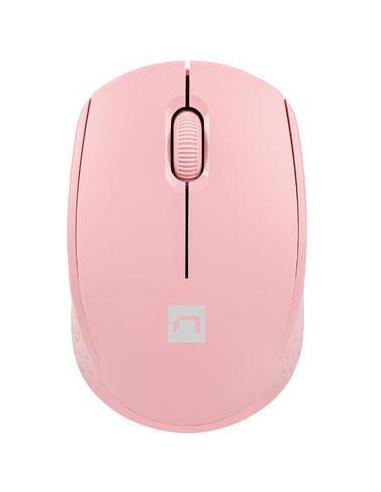 MYSZ NATEC STORK BEZPRZEWODOWA 1600DPI RÓŻOWA OPTYCZNA USB