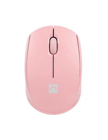 MYSZ NATEC STORK BEZPRZEWODOWA 1600DPI RÓŻOWA OPTYCZNA USB