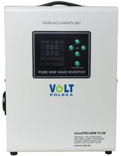 Przetwornica VOLT POLSKA SINUSPRO 900E PLUS 12V 600/900W LiFePO4, MENU